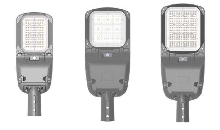 1-10V Dimmable 120W LED Street Lights with Die-Casting Aluminum Housing