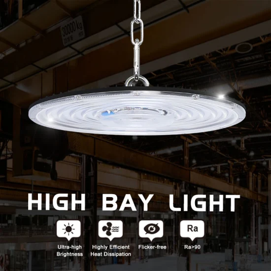 Новый продукт, промышленный новый дизайн, НЛО, светодиодный линейный светильник с высоким пролетом, уличный смарт-свет 50 Вт, 100 Вт, 150 Вт, 200 Вт